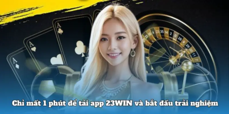 Chỉ mất 1 phút để tải app 23WIN và bắt đầu trải nghiệm